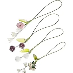 4 PCS Phone Charms for Girls, Phone Charms, Phone Accessories for Girls for Cellular Telephones, Suitable for Keychain, Backpack, Wallet Decoration-picture-18