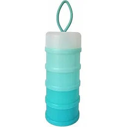 4-Piece Twist Lock Snack Storage Container, Non-Spil Portable and Stackable Storage Travel Container for Protein Powder Formula Nuts and Fruit, BPA Free Durable Plastic Snack Containers for Kids-picture-12