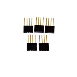 4 Pin Female 11mm tall stackable Header Connector for Arduino(Pack of 5)-picture-50