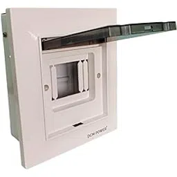 4 Pole MCB Power Distribution Box with Cover | 4 Pole SPN Distribution Board For Home, Office | MCB Box | mcb box 4 way | mcb box cover frame | mcb box 4 way-picture-11