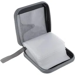 40 Disc CD Wallet DVD Case Storage Holder Bag Carry Protector Plastic Black-picture-11