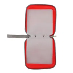 40 Disc CD Wallet DVD Case Storage Holder Bag Carry Protector Plastic Red image 3