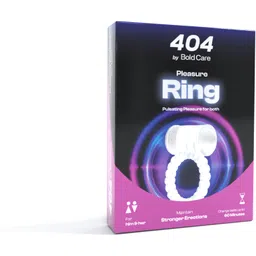 404 by Bold Care Pleasure Ring Pleasure Ring, Vibrating Pleasure for Both, Condom & Lube Compatible Massager-picture-12