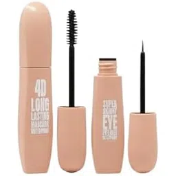 4D Eyeliner & 4D Mascara Combo | Waterproof Smudge-Proof Eye Makeup Set for Women | Long-Lasting Volume Mascara + Ultra-Precision 4D Liquid Eyeliner | Bold & Defined Eye Look-picture-40