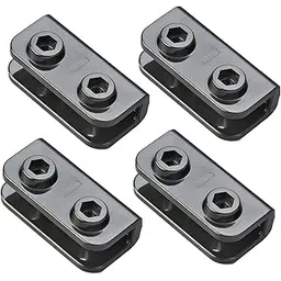 4PCS Black Canopy Replacement Parts,Rectangular Bracket Replacement Connectors,Gazebo Replacement Connector Spare Parts for Pop Up Gazebo Tent Outdoor Furniture-picture-24