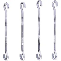 4Pcs Heavy Duty Strong Swing Hanging Rod Long Extension Hook Set for Hammock Chair Porch Boxing Punching Bag Aerial Yoga Hang Any Article Multipurpose Uses (Weight up to 200KG)-picture-23