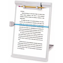 4tens Document Holder for Easy Viewing Positions with Adjustable stand and Line Guide-picture-20