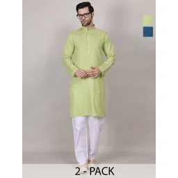 4u Fashion Men Handloom Kurta-picture-10