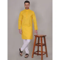 4u Fashion Men Handloom Kurta image 4