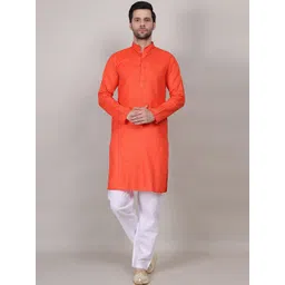 4u Fashion Men Regular Kurta with Harem Pants-picture-33