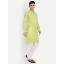 4u Fashion Men Striped Handloom Kurta-picture-23