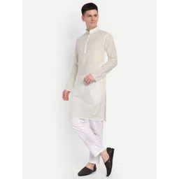 4u Fashion Men Striped Handloom Kurta-picture-25