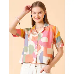 4WRD by Dressberry Women Abstract Printed Top-picture-33