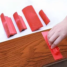 4X Wood Graining Tools Rubber Premium for All Surface Wood Grain Paint Tool-picture-10