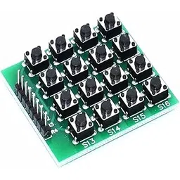 4x4 Matrix Keypad Module, 16-Button Membrane Switch Keyboard for Electronics Projects-picture-12