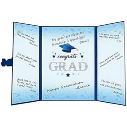 4Xgraduation Guest Book Thick Paper Easy to Write On Postcard Decoration Blue | Home & Garden | Wedding Supplies | Guest Books & Pens-picture-29