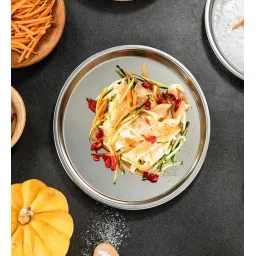 5 needs (Set of 2) 13 Inch Vina Stainless Steel Dinner Plate image 1