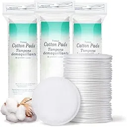 50 Round Facial Cotton Pads in a Ziplock Bag Made from 100% Pure Soft Cotton Best for Applying & Removing MakeuP safe for sensitive Skin Pack Of 1-picture-11