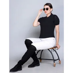 513 Puff Sleeve Cotton Top-picture-23