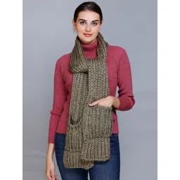 513 Women Self Design Acrylic Mufflers-picture-14