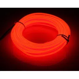 5M Neon Light Dance Party Decor Light Neon LED Lamp Flexible EL Wire Rope Tube Waterproof LED String – Only EL Wire -ORANGE-picture-15