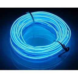 5M Neon Light Dance Party Decor Light Neon LED Lamp Flexible EL Wire Rope Tube Waterproof LED Strip – Only EL Wire -BLUE-picture-17