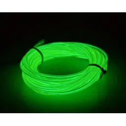 5M Neon Light Dance Party Decor Light Neon LED Lamp Flexible EL Wire Rope Tube Waterproof LED Strip – Only EL Wire -GREEN-picture-16