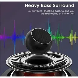 5teknova Mini Boost Coin Smart Wireless Portable Bluetooth Speaker 5 W MQL-1 5 W Bluetooth Laptop/Desktop Speaker image 5