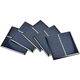 5v 100ma 0.5w 70 x 70mm Mini epoxy Solar Panel photovoltaic polycrystalline DIY Cell Charger (Pack of-5)-Blue-picture-31