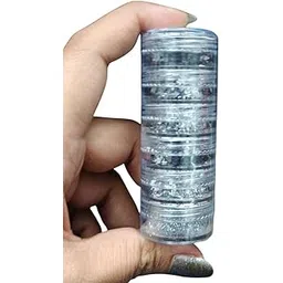 6-in-1 Glitter Powder Set – Multi-Color Fine Glitter for Resin Art, Nail Art, Slime, DIY Crafts & Decoration (Silver)-picture-14