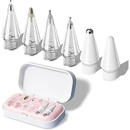 6 Pcs iPad Pencil Tip Replacement, Apple Pencil Nibs Compatible with Apple Pencil Pro, Premium Tip Pencil for Precise Writing and Drawing, Smooth and Durable-picture-28