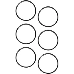 6 Pieces Silicone Gaskets Sealing Rings Sket Replacement for Food Containers-image-3