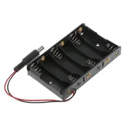 6 x 1.5V AA Battery Holder with DC 2.1 Power Jack-picture-23