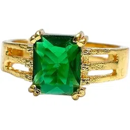 6.25 Ratti Panna Original Emerald 5.60 Carat Stone Adjustable Ring For Men And Women With Lab Certified G-01-picture-36