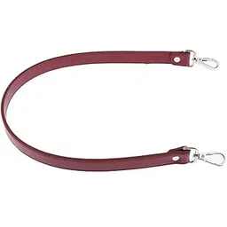 64Cm Leather Strap Bag Handle DIY Handbag Replacement Shoulder Strap Burgundy-picture-54