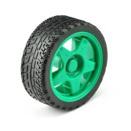65mm Robot Smart Car Wheel for BO Motors (Green)-picture-18