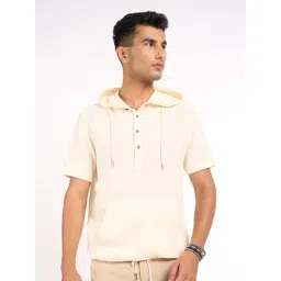 7 Alt By Pantaloons Beige Cotton Relaxed Fit Shirt-picture-11