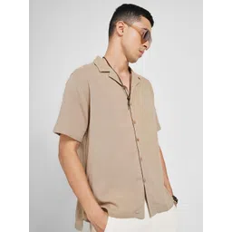 7 Alt by Pantaloons Cotton Spread Collar Relaxed Fit Casual Shirt-picture-17