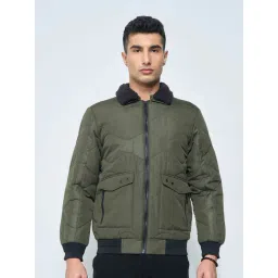 7 Alt By Pantaloons Green Regular Fit Printed Jacket-picture-40