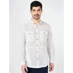 7 Alt By Pantaloons Marshmallow Cotton Relaxed Fit Shirt-picture-38