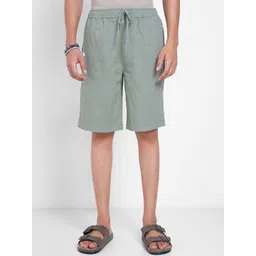 7 Alt by Pantaloons Men Cotton Relaxed Fit Shorts-picture-42