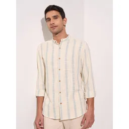 7 Alt by Pantaloons Men Opaque Casual Shirt-picture-14