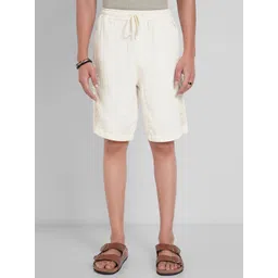 7 Alt by Pantaloons Men Relaxed Fit Mid-Rise Cotton Shorts-picture-36