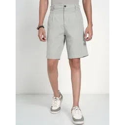 7 Alt by Pantaloons Men Relaxed Fit Mid-Rise Cotton Sports Shorts-picture-24