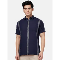7 Alt by Pantaloons Striped Cotton Casual Shirt-picture-36