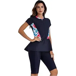 779hub 4 Way Black Swimwear for Women/Swimming Costume for Women/for Sensitive Skin Beachwear/streachable-picture-18