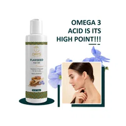 7daysnatural 7 DAYS Flax Seed Hair Oil - 100gm image 5