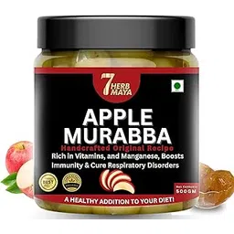 7HerbMaya Apple Murabba – Classic Apple Preserve | Authentic Indian Flavor | Traditional Sweet Fruit Delight (500 Gm)-picture-11