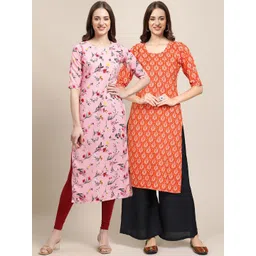 7threads KALINI Women Pack of 2 Kurta-picture-25