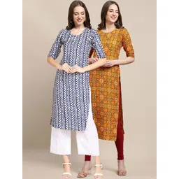 7threads KALINI Women  Pack of 2 Kurta image 1